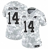 Women's Carolina Panthers #14 Andy Dalton 2024 F.U.S.E Arctic Camo Salute To Service Limited Stitched Jersey Dzhi,baseball caps,new era cap wholesale,wholesale hats