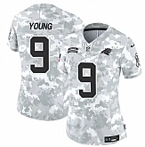 Women's Carolina Panthers #9 Bryce Young 2024 F.U.S.E Arctic Camo Salute To Service Limited Stitched Jersey Dzhi,baseball caps,new era cap wholesale,wholesale hats