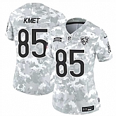 Women's Chicago Bears #85 Cole Kmet 2024 F.U.S.E Arctic Camo Salute To Service Limited Stitched Jersey Dzhi,baseball caps,new era cap wholesale,wholesale hats