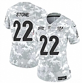 Women's Cincinnati Bengals #22 Geno Stone 2024 F.U.S.E Arctic Camo Salute To Service Limited Stitched Jersey Dzhi,baseball caps,new era cap wholesale,wholesale hats