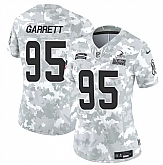 Women's Cleveland Browns #95 Myles Garrett 2024 F.U.S.E Arctic Camo Salute To Service Limited Stitched Jersey Dzhi,baseball caps,new era cap wholesale,wholesale hats