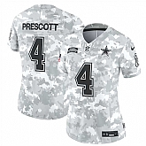 Women's Dallas Cowboys #4 Dak Prescott 2024 F.U.S.E Arctic Camo Salute To Service Limited Stitched Jersey Dzhi,baseball caps,new era cap wholesale,wholesale hats