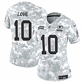 Women's Green Bay Packers #10 Jordan Love 2024 F.U.S.E Arctic Camo Salute To Service Limited Stitched Jersey Dzhi,baseball caps,new era cap wholesale,wholesale hats