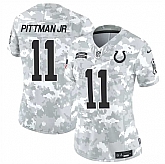 Women's Indianapolis Colts #11 Michael Pittman Jr. 2024 F.U.S.E Arctic Camo Salute To Service Limited Stitched Jersey Dzhi,baseball caps,new era cap wholesale,wholesale hats