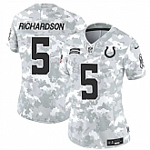 Women's Indianapolis Colts #5 Anthony Richardson 2024 F.U.S.E Arctic Camo Salute To Service Limited Stitched Jersey Dzhi,baseball caps,new era cap wholesale,wholesale hats