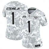 Women's Jacksonville Jaguars #1 Travis Etienne Jr. 2024 F.U.S.E Arctic Camo Salute To Service Limited Stitched Jersey Dzhi,baseball caps,new era cap wholesale,wholesale hats