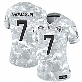 Women's Jacksonville Jaguars #7 Brian Thomas Jr. 2024 F.U.S.E Arctic Camo Salute To Service Limited Stitched Jersey Dzhi,baseball caps,new era cap wholesale,wholesale hats