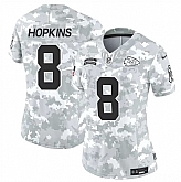 Women's Kansas City Chiefs #8 DeAndre Hopkins 2024 F.U.S.E Arctic Camo Salute To Service Limited Stitched Jersey Dzhi,baseball caps,new era cap wholesale,wholesale hats