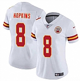 Women's Kansas City Chiefs #8 DeAndre Hopkins White Vapor Untouchable Limited Stitched Jersey Dzhi,baseball caps,new era cap wholesale,wholesale hats