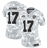 Women's Las Vegas Raiders #17 Davante Adams 2024 F.U.S.E Arctic Camo Salute To Service Limited Stitched Jersey Dzhi,baseball caps,new era cap wholesale,wholesale hats