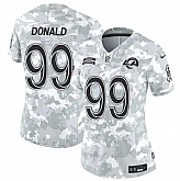 Women's Los Angeles Rams #99 Aaron Donald 2024 F.U.S.E Arctic Camo Salute To Service Limited Stitched Jersey Dzhi,baseball caps,new era cap wholesale,wholesale hats