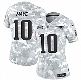 Women's New England Patriots #10 Drake Maye 2024 F.U.S.E Arctic Camo Salute To Service Limited Stitched Jersey Dzhi,baseball caps,new era cap wholesale,wholesale hats