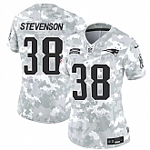 Women's New England Patriots #38 Rhamondre Stevenson 2024 F.U.S.E Arctic Camo Salute To Service Limited Stitched Jersey Dzhi,baseball caps,new era cap wholesale,wholesale hats