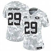 Women's San Francisco 49ers #29 Talanoa Hufanga 2024 F.U.S.E Arctic Camo Salute To Service Limited Stitched Jersey Dzhi,baseball caps,new era cap wholesale,wholesale hats