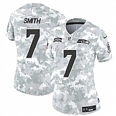 Women's Seattle Seahawks #7 Geno Smith 2024 F.U.S.E Arctic Camo Salute To Service Limited Stitched Jersey Dzhi,baseball caps,new era cap wholesale,wholesale hats