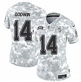 Women's Tampa Bay Buccaneers #14 Chris Godwin 2024 F.U.S.E Arctic Camo Salute To Service Limited Stitched Jersey Dzhi,baseball caps,new era cap wholesale,wholesale hats