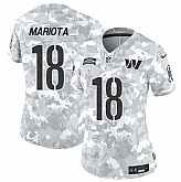 Women's Washington Commanders #18 Marcus Mariota 2024 F.U.S.E Arctic Camo Salute To Service Jersey Dzhi,baseball caps,new era cap wholesale,wholesale hats