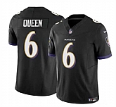 Men & Women & Youth Baltimore Ravens #6 Patrick Queen Black 2023 F.U.S.E. Vapor Limited Stitched Jersey,baseball caps,new era cap wholesale,wholesale hats