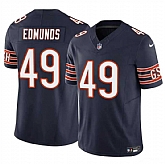 Men & Women & Youth Chicago Bears #49 Tremaine Edmunds Navy 2023 F.U.S.E. Vapor Stitched Jersey