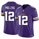 Men & Women & Youth Minnesota Vikings #12 Nick Mullens Purple 2023 F.U.S.E. Vapor Untouchable Limited Stitched Jersey,baseball caps,new era cap wholesale,wholesale hats