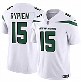 Men & Women & Youth New York Jets #15 Brett Rypien 2023 F.U.S.E. White Vapor Untouchable Limited Stitched Jersey,baseball caps,new era cap wholesale,wholesale hats