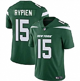 Men & Women & Youth New York Jets #15 Brett Rypien Green Vapor Untouchable Limited Stitched Jersey,baseball caps,new era cap wholesale,wholesale hats