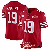Men & Women & Youth San Francisco 49ers #19 Deebo Samuel Red 2023 F.U.S.E. With 1-star C Ptach And NFC West Champions Patch Stitched Jersey,baseball caps,new era cap wholesale,wholesale hats