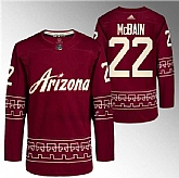 Men's Arizona Coyotes #22 Jack McBain Garnet Alternate Pro Jersey Dzhi,baseball caps,new era cap wholesale,wholesale hats