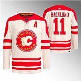 Men's Calgary Flames #11 Mikael Backlund 2023 Cream Classic Primegreen Stitched Jersey Dzhi,baseball caps,new era cap wholesale,wholesale hats