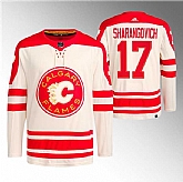 Men's Calgary Flames #17 Yegor Sharangovich 2023 Cream Classic Primegreen Stitched Jersey Dzhi,baseball caps,new era cap wholesale,wholesale hats
