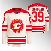 Men's Calgary Flames #39 Matt Coronato 2023 Cream Classic Primegreen Stitched Jersey Dzhi,baseball caps,new era cap wholesale,wholesale hats