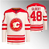Men's Calgary Flames #48 Dennis Gilbert 2023 Cream Classic Primegreen Stitched Jersey Dzhi,baseball caps,new era cap wholesale,wholesale hats