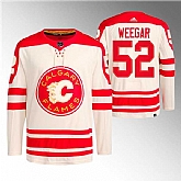 Men's Calgary Flames #52 MacKenzie Weegar 2023 Cream Classic Primegreen Stitched Jersey Dzhi,baseball caps,new era cap wholesale,wholesale hats