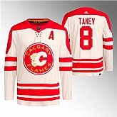 Men's Calgary Flames #8 Chris Tanev 2023 Cream Classic Primegreen Stitched Jersey Dzhi,baseball caps,new era cap wholesale,wholesale hats