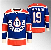 Men's Edmonton Oilers #19 Lane Pederson 2023 Royal Heritage Classic Primegreen Stitched Jersey Dzhi,baseball caps,new era cap wholesale,wholesale hats