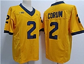 Men's Michigan Wolverines #2 Blake Corum 2023 F.U.S.E. Yellow Stitched Jersey,baseball caps,new era cap wholesale,wholesale hats