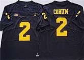 Men's Michigan Wolverines #2 CORUM Blue Stitched Jersey,baseball caps,new era cap wholesale,wholesale hats