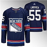 Men's New York Rangers #55 Ryan Lindgren Navy Stitched Jersey Dzhi,baseball caps,new era cap wholesale,wholesale hats