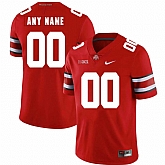 Men's Ohio State Buckeyes Active Player Custom Red With Big Patch College Stitched Jersey