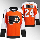 Men's Philadelphia Flyers #24 Nick Seeler 2023-24 Orange Stitched Jersey Dzhi,baseball caps,new era cap wholesale,wholesale hats
