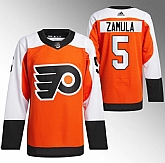 Men's Philadelphia Flyers #5 Egor Zamula 2023-24 Orange Stitched Jersey Dzhi,baseball caps,new era cap wholesale,wholesale hats