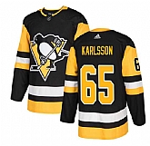 Men's Pittsburgh Penguins #65 Erik Karlsson Black Stitched Jersey Dzhi,baseball caps,new era cap wholesale,wholesale hats