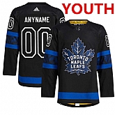 Youth Toronto Maple Leafs x drew house Black Alternate Custom adidas NHL Jerseys,baseball caps,new era cap wholesale,wholesale hats