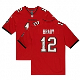 Nike Buccaneers 12 Tom Brady Red Signature Edition Vapor Untouchable Limited Jersey