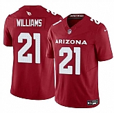 Men & Women & Youth Arizona Cardinals #21 Garrett Williams Red 2024 F.U.S.E. Vapor Untouchable Limited Stitched Jersey,baseball caps,new era cap wholesale,wholesale hats