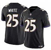 Men & Women & Youth Baltimore Ravens #25 Tre'Davious White Black 2023 F.U.S.E Vapor Limited Jersey,baseball caps,new era cap wholesale,wholesale hats