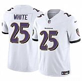 Men & Women & Youth Baltimore Ravens #25 Tre'Davious White White 2023 F.U.S.E Vapor Limited Jersey,baseball caps,new era cap wholesale,wholesale hats