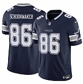 Men & Women & Youth Dallas Cowboys #86 Luke Schoonmaker Navy 2023 F.U.S.E Vapor Untouchable Limited Stitched Jersey,baseball caps,new era cap wholesale,wholesale hats