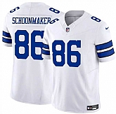 Men & Women & Youth Dallas Cowboys #86 Luke Schoonmaker White 2023 F.U.S.E Vapor Untouchable Limited Stitched Jerseys,baseball caps,new era cap wholesale,wholesale hats