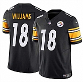 Men & Women & Youth Pittsburgh Steelers #18 Mike Williams Black 2024 F.U.S.E. Vapor Untouchable Limited Stitched Jersey,baseball caps,new era cap wholesale,wholesale hats